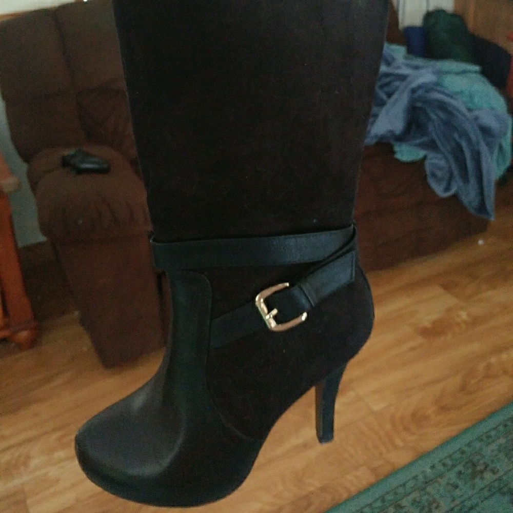 Tall Black Boots